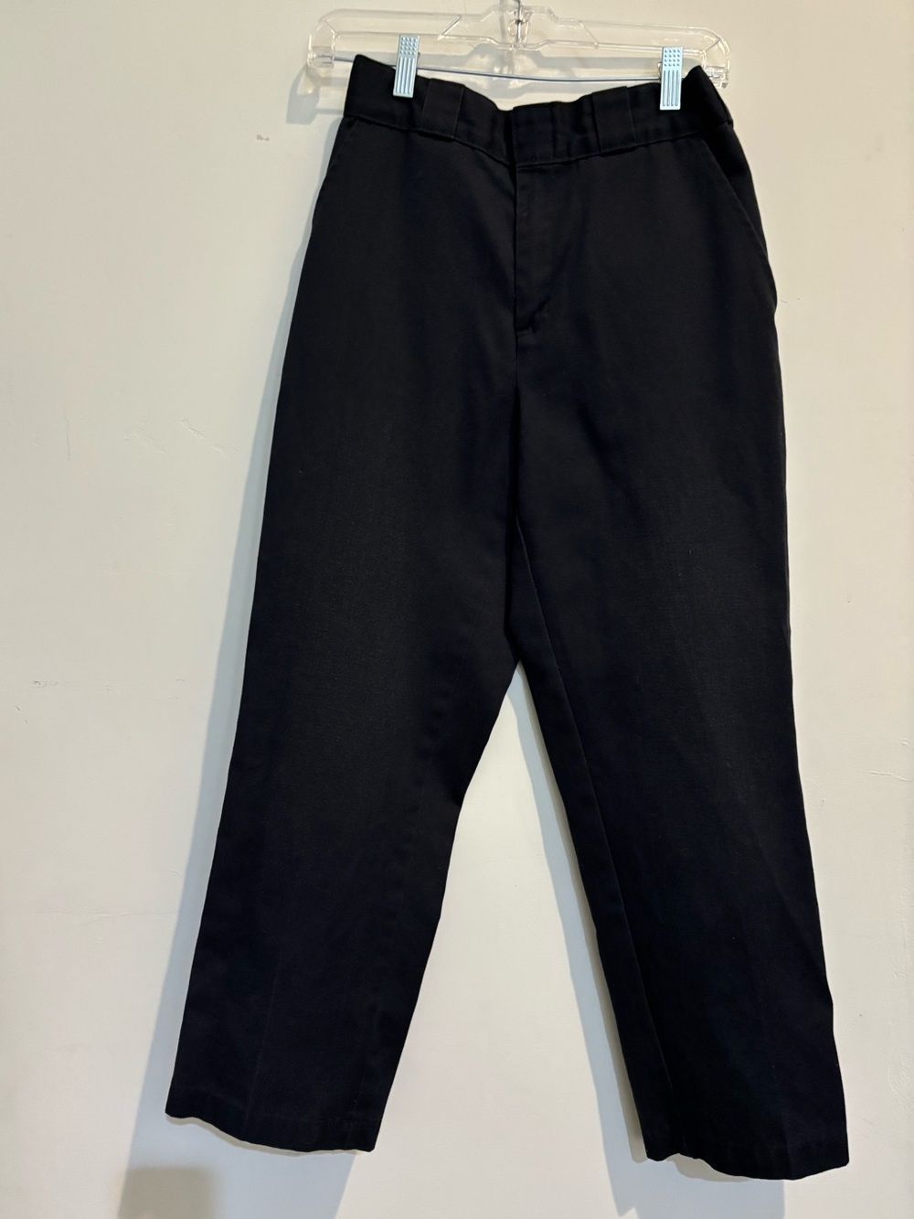 Urban Outfitters Black Dickies Pants with Brass Zipper waist 26 inseam 25